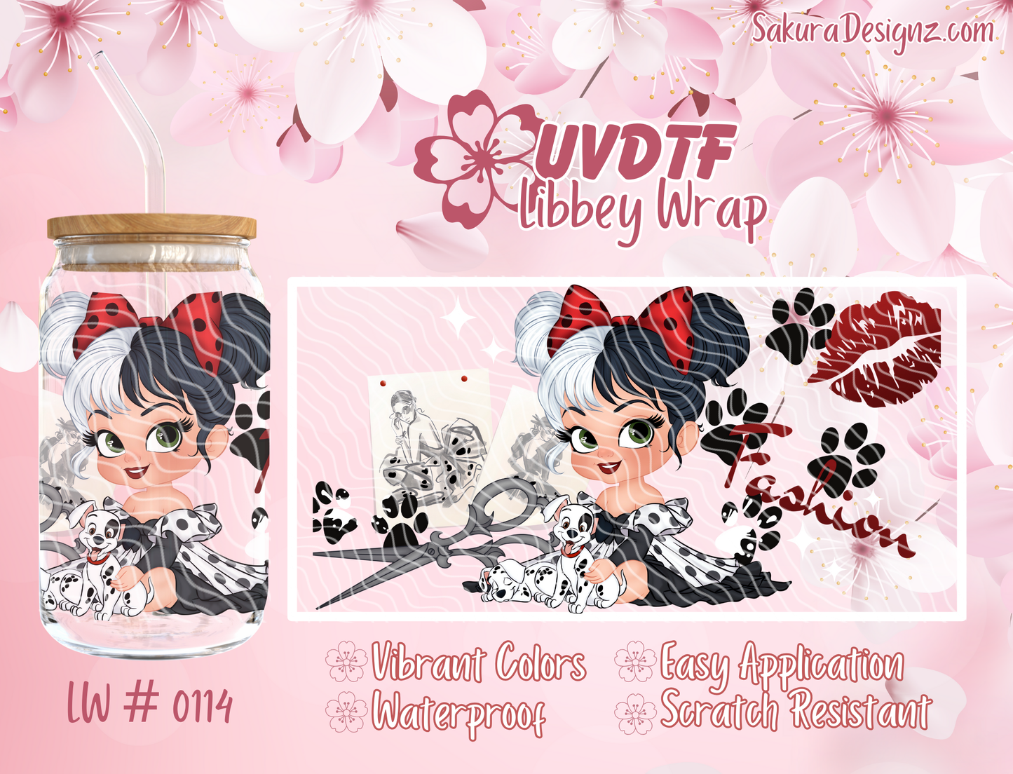 UVDTF Libbey Wrap # 0114