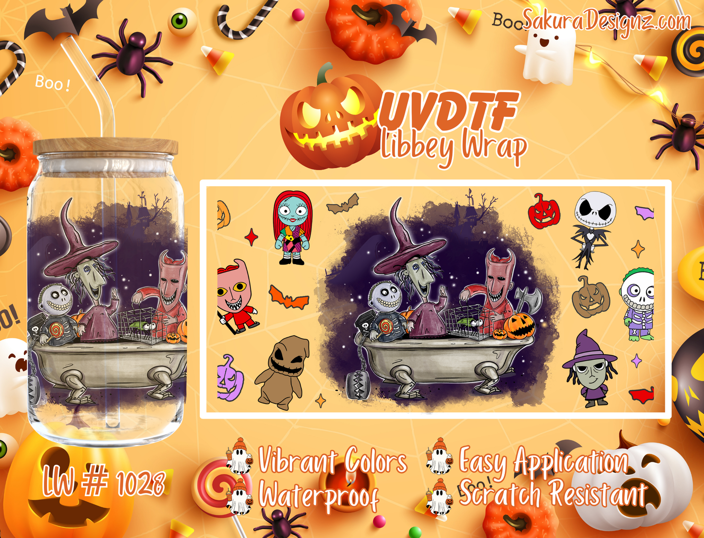 UVDTF Libbey Wrap # 1028
