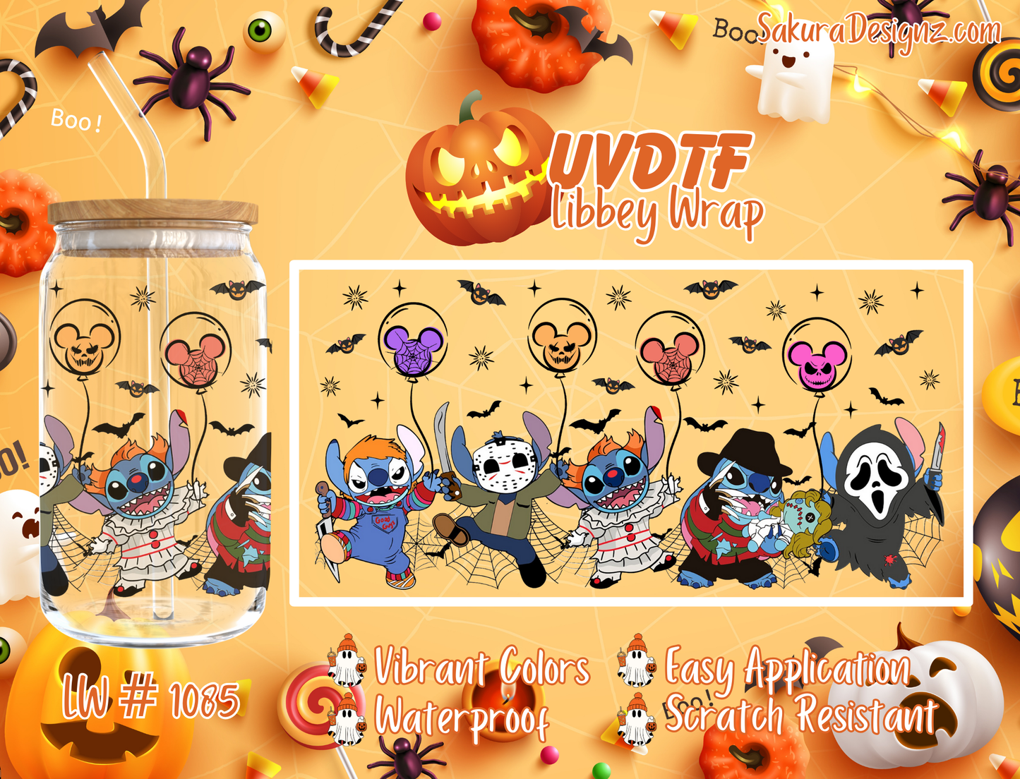 UVDTF Libbey Wrap # 1085